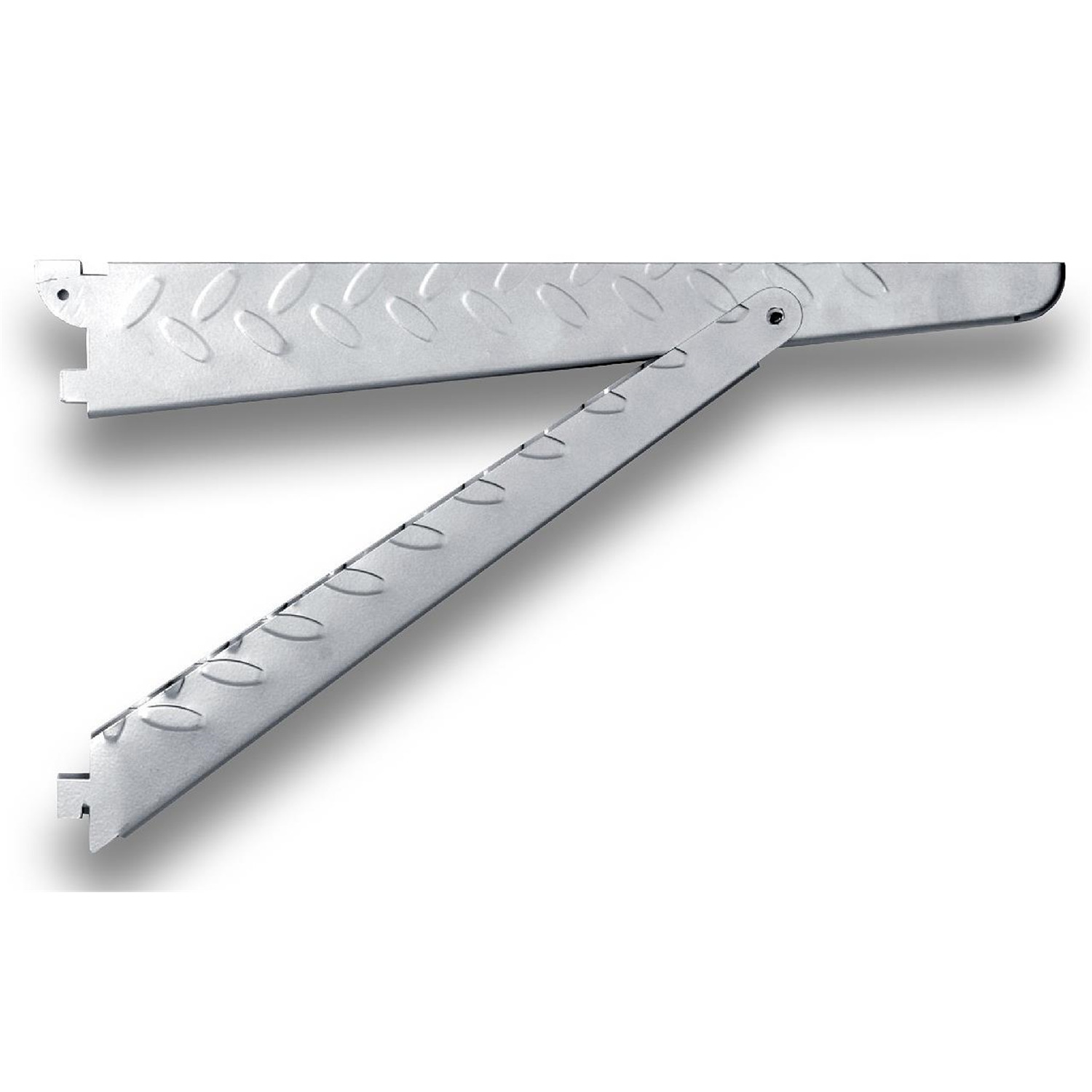 John Sterling HEAVYWEIGHT Diamond Plate Shelf Support System Supported