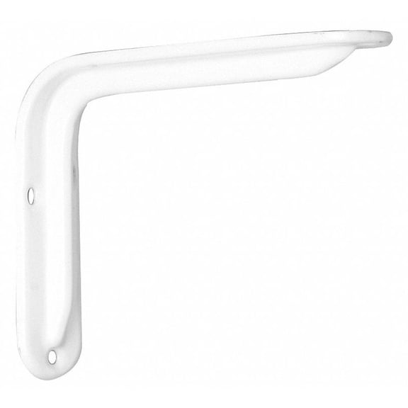 John Sterling Heavy Duty Shelf Bracket,White,125 Lb RP-0099-8WT RP-0099-8WT ZO-G0673906