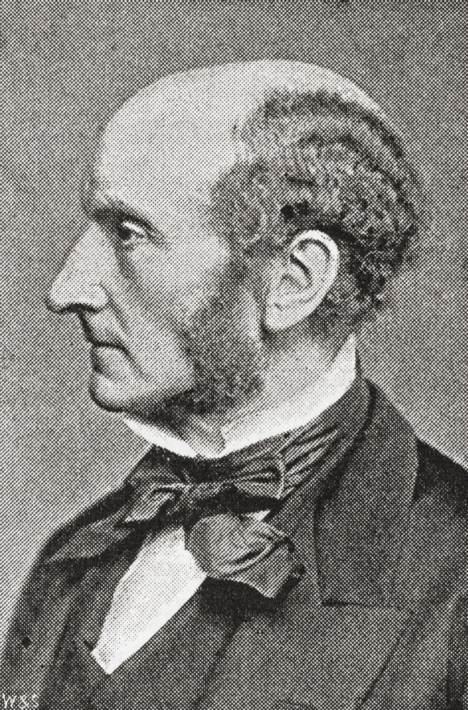John Stuart Mill 1806 Canvas Art - Ken Welsh Design Pics (12 x 19)