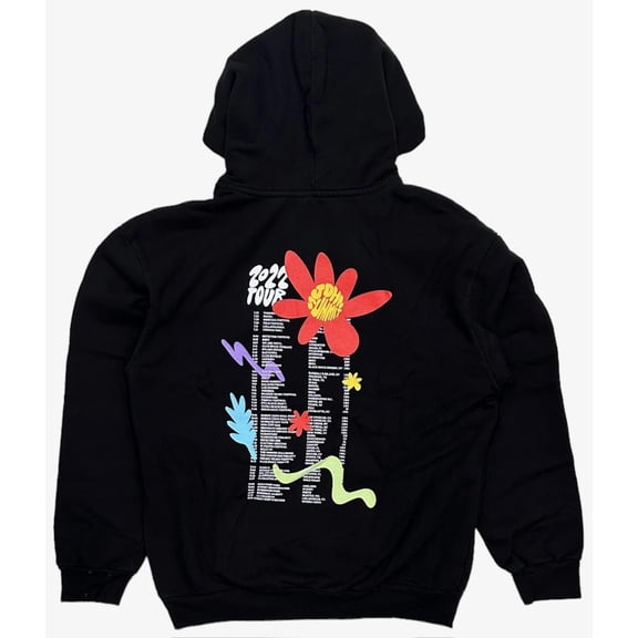 John Summit Men's Official Merch Concert Tour 2022 Hoodie Sweatshirt (XX-Large, Black)