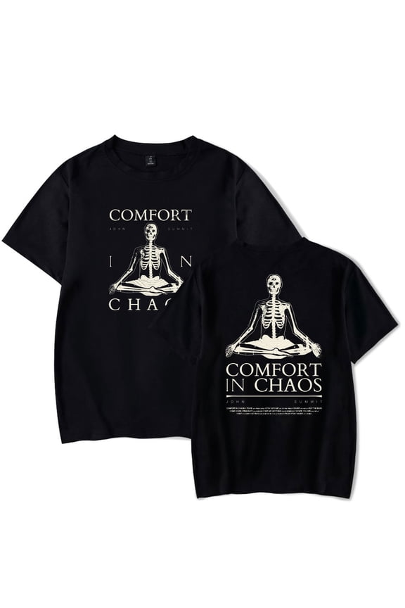 Merch Comfort Chaos T-Shirt JohnSummit Short Sleeve Cotton T-Shirt