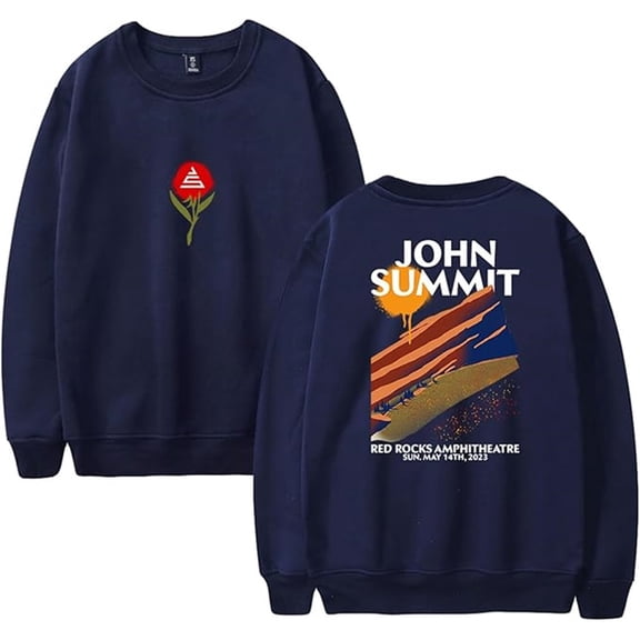 John Summit Merch Comfortable Crew Neck Casual Sweatshirt Unisex Stylish Loose Long Sleeve Pullover