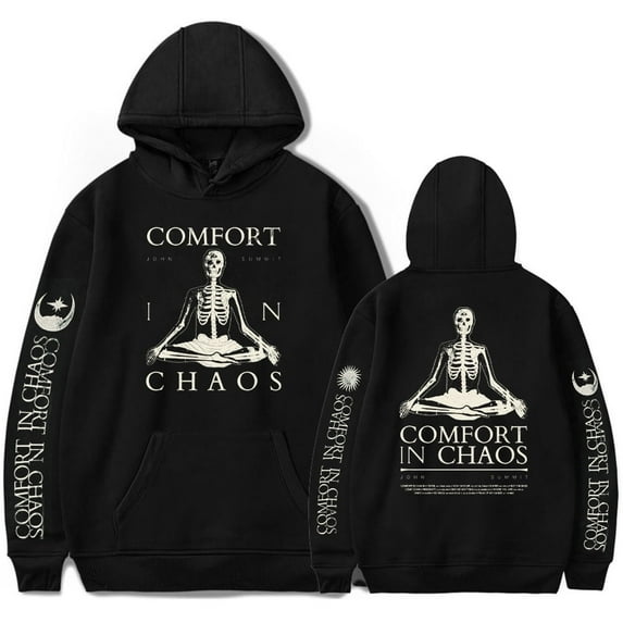 John Summit Merch Hoodie Comfort In Chaos Tracklist Hoodies Men Women Casual Streetwear Pullover
