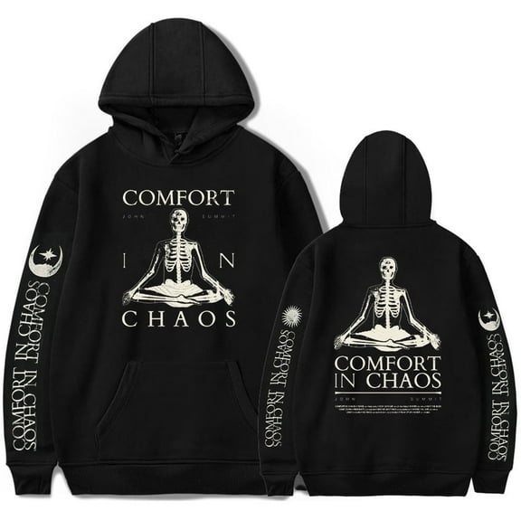 John Summit Merch Hoodie Comfort In Chaos Tracklist Hoodies Men Women Casual Streetwear Pullover