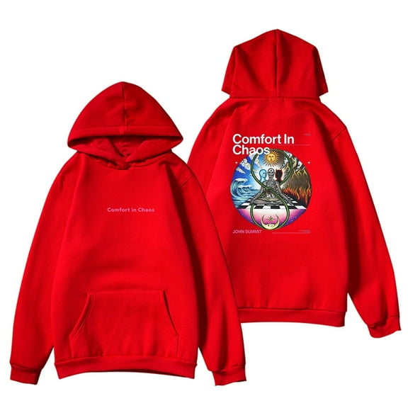 John Summit Merch Hoodie Comfort In Chaos Hoodie Casual Men Women Casual Streetwear Pullover