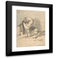 thumbnail image 1 of John Thomas 'Antiquity' Smith 12x14 Black Modern Framed Museum Art Print Titled - Thomas Rowlandson, Aged 70 (1824), 1 of 1