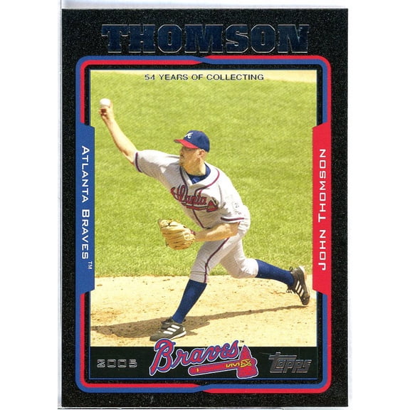 John Thomson Card 2005 Topps Black #236