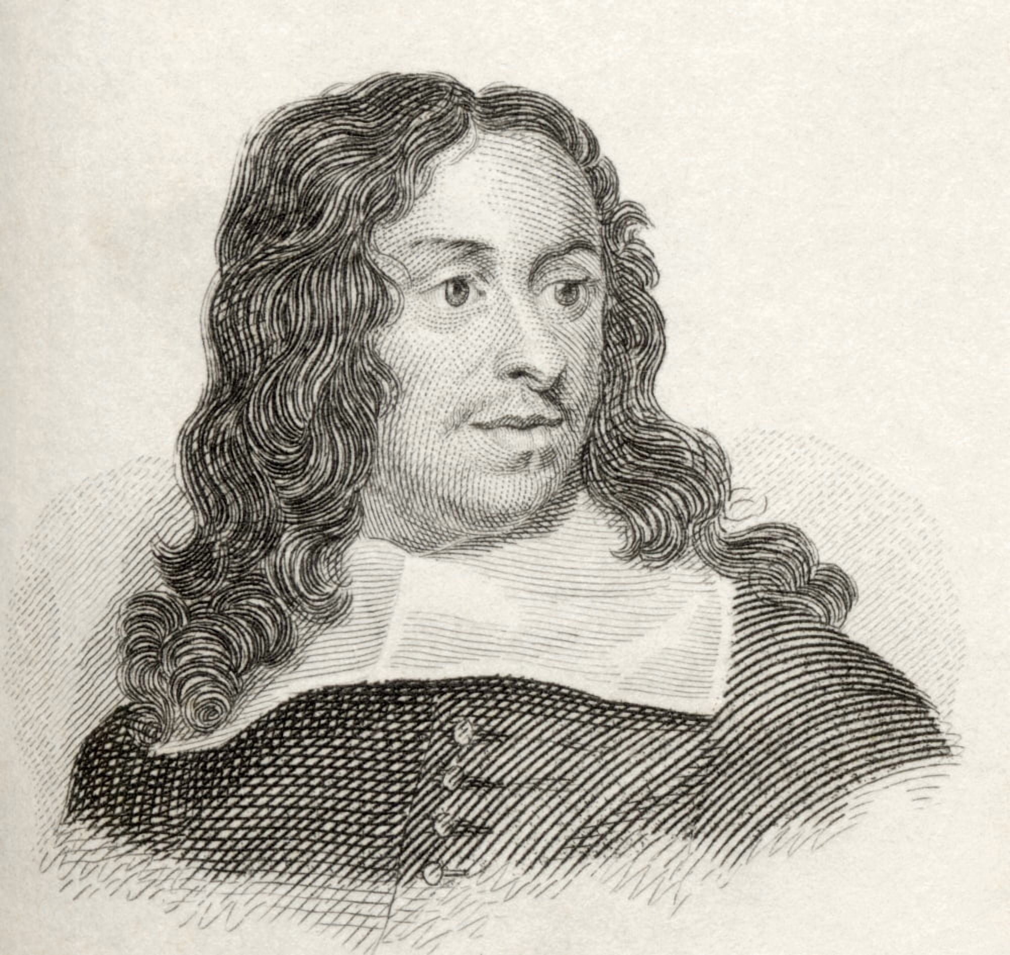 John Thurloe Born Between 1616 And 1621 Died 1668 Secretary To The Council Of State In Protectorate England And Spymaster For Oliver Cromwell Canvas Art - Ken Welsh Design Pics (30 x 28)
