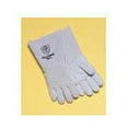 thumbnail image 1 of John Tillman and Co 750L 14" Top Grain Elk Cotton/Foam Lined Welders Gloves with Straight Thumb, Stiff Cowhide Cuff, Welted Fingers, Kevlar Stitching and Pull Tab (Carded), Large, Pearl Gray, 1 of 2