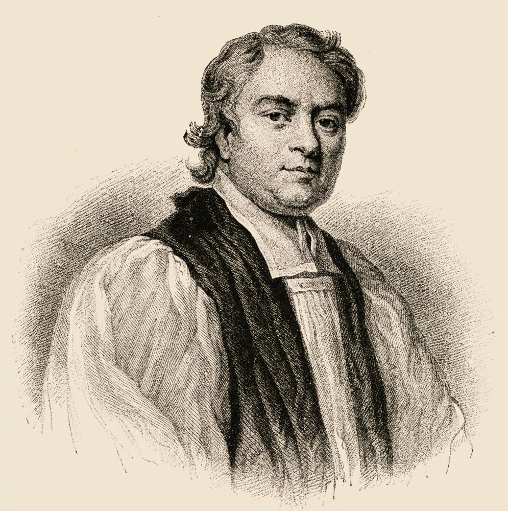 John Tillotson 1630-1694 English Prelate Archbishop Of Canterbury (1691-94) After The Portrait By Sir Godfrey Kneller Canvas Art - Ken Welsh Design Pics (15 x 15)