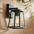 thumbnail image 1 of John Timberland Arrington Modern Outdoor Wall Light Fixture Mystic Black 10 3/4" Clear Glass for Post Exterior Barn Deck House Porch Yard Posts Patio, 1 of 7