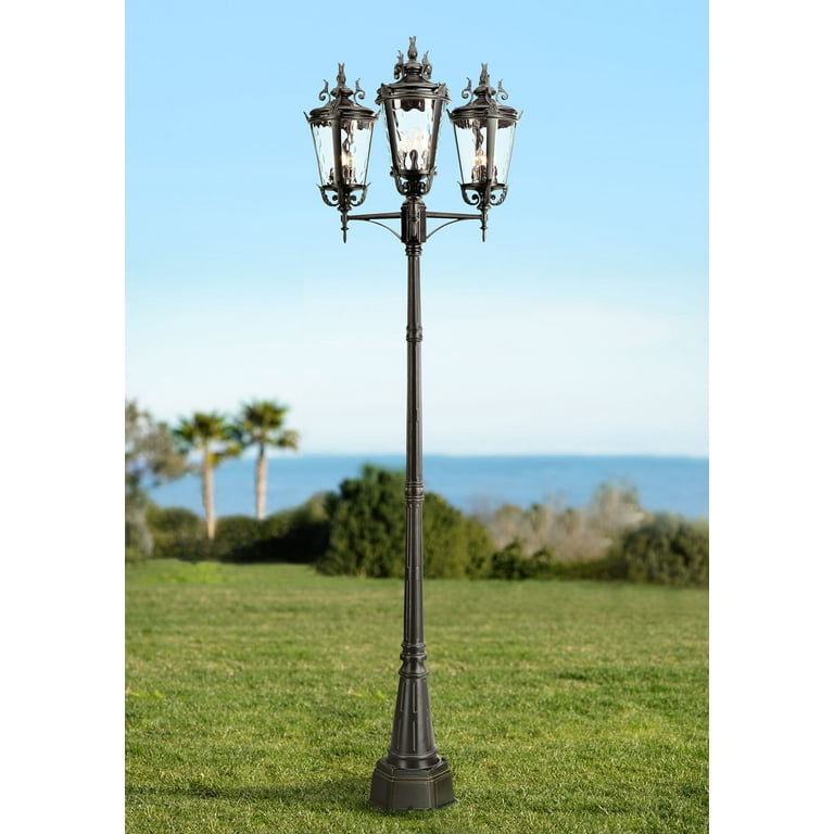 3 light outdoor post light cheap