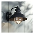 thumbnail image 1 of John Timberland Fordham Rustic Industrial Outdoor Wall Light Fixture Black LED 8" Seedy Glass for Post Exterior Barn Deck House Porch Yard Patio Home, 1 of 9