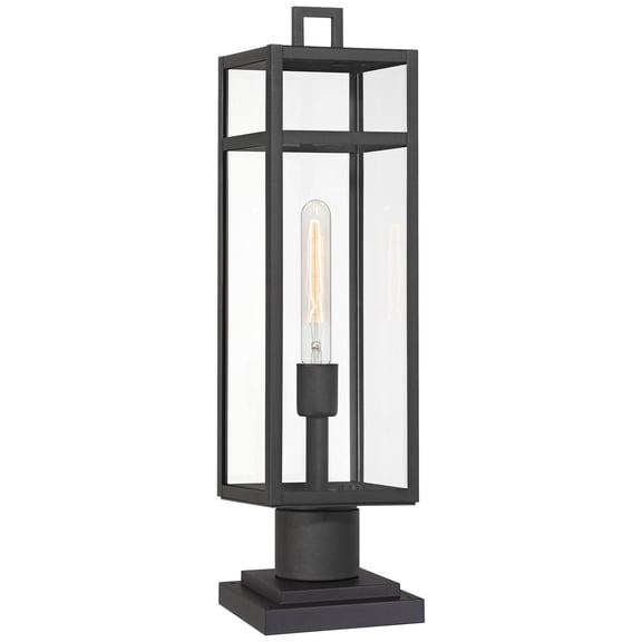 John Timberland John Timberlan San Lucas 21 3/4"H Sand Black Outdoor Pier Mount Light