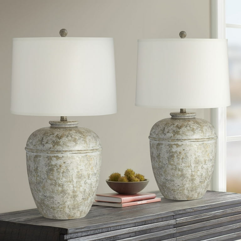 Farmhouse table on sale lamps walmart