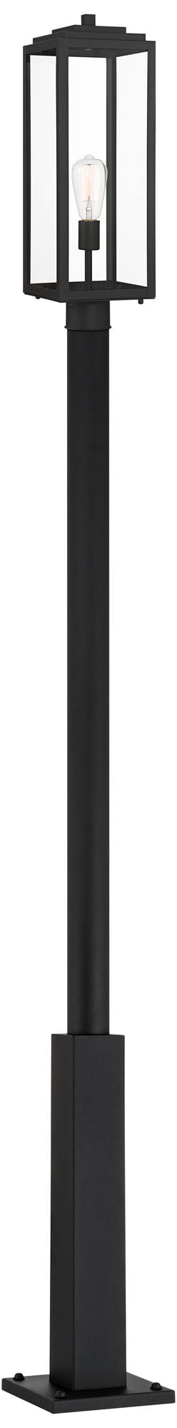 John Timberland Titan 97 3/4" High Mystic Black Outdoor Post Light