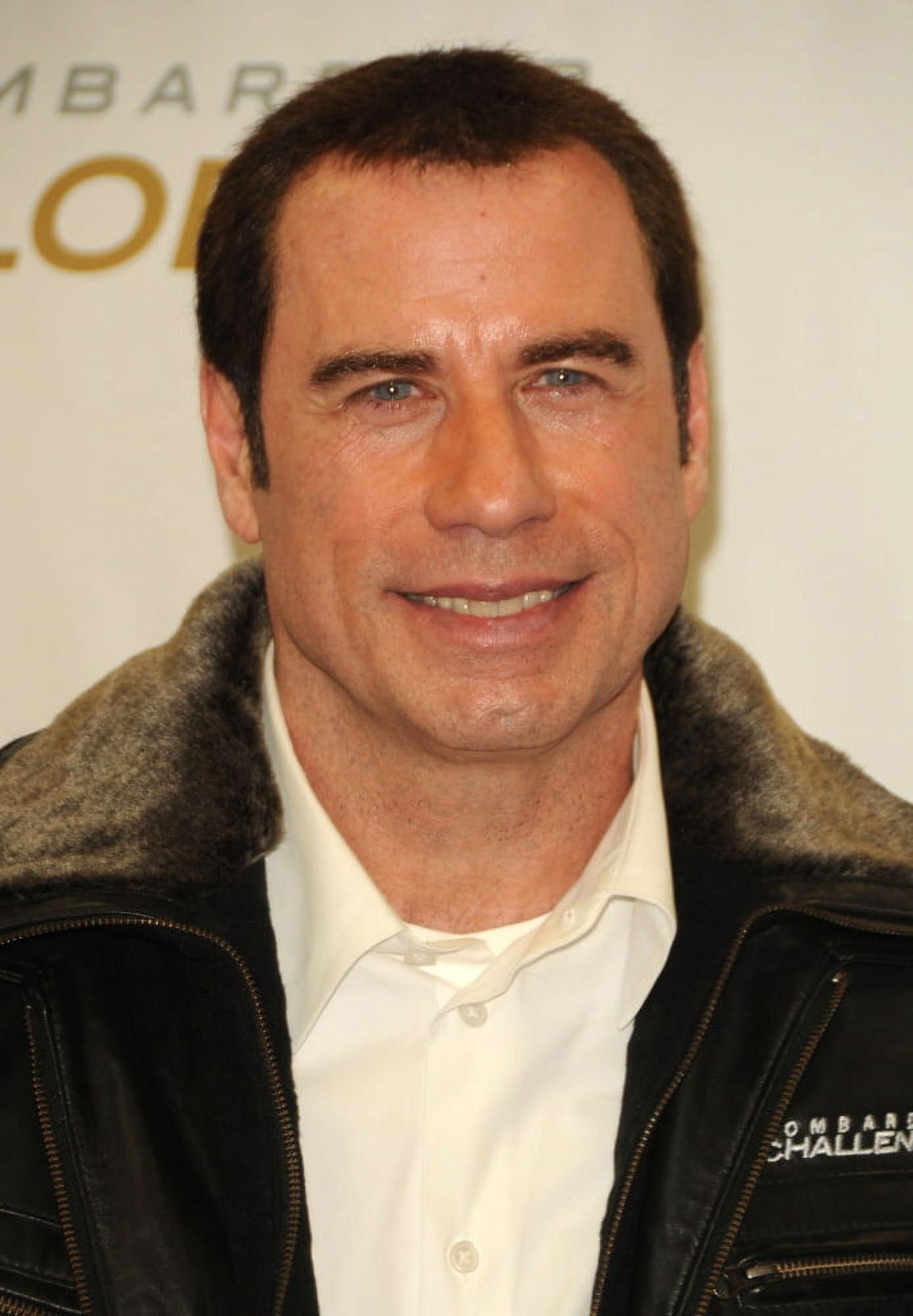 John Travolta At A Public Appearance For Bombardier Business Aircraft Jet Showcase Canvas Art -  (16 x 20)