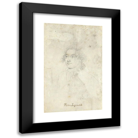 John Trumbull 11x14 Black Modern Framed Museum Art Print Titled - Thomas Lynch