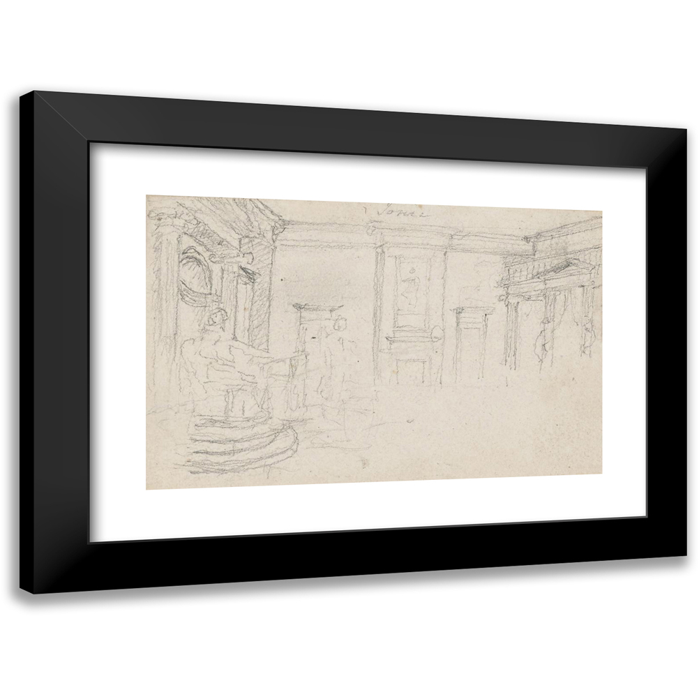 John Trumbull 14x11 Black Modern Framed Museum Art Print Titled ...