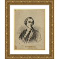 thumbnail image 1 of John Trumbull 14x18 Gold Ornate Wood Frame and Double Matted Museum Art Print Titled - Adjutant General Joseph&nbsp;Reed (1786), 1 of 4