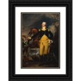 thumbnail image 1 of John Trumbull 18x24 Black Ornate Framed Double Matted Museum Art Print Titled: George Washington Before the Battle of Trenton (ca. 1792-94), 1 of 5