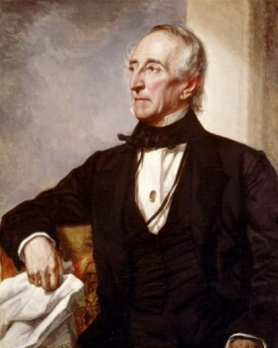John Tyler 10th President of the United States George Peter Alexander Healy (1813-1894 American) Canvas Art - George Peter Alexander Healy (24 x 36)