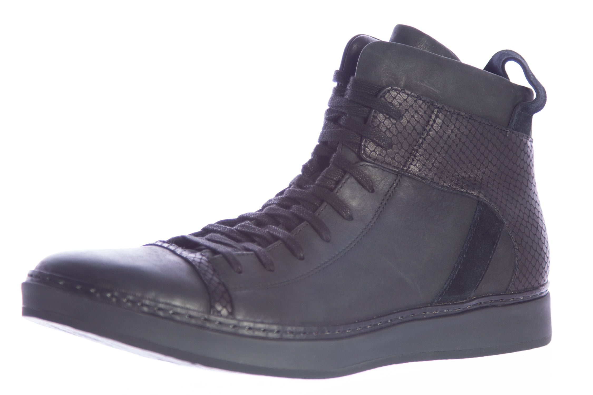 John Varvatos Black Leather Men\'s Boots (10) John Varvatos Men main image 4