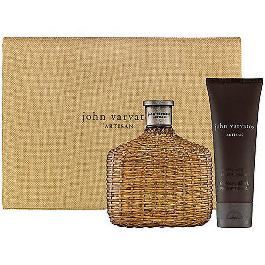John Varvatos Artisan 3 Piece Gift Set for Men (Eau de Toilette Spray