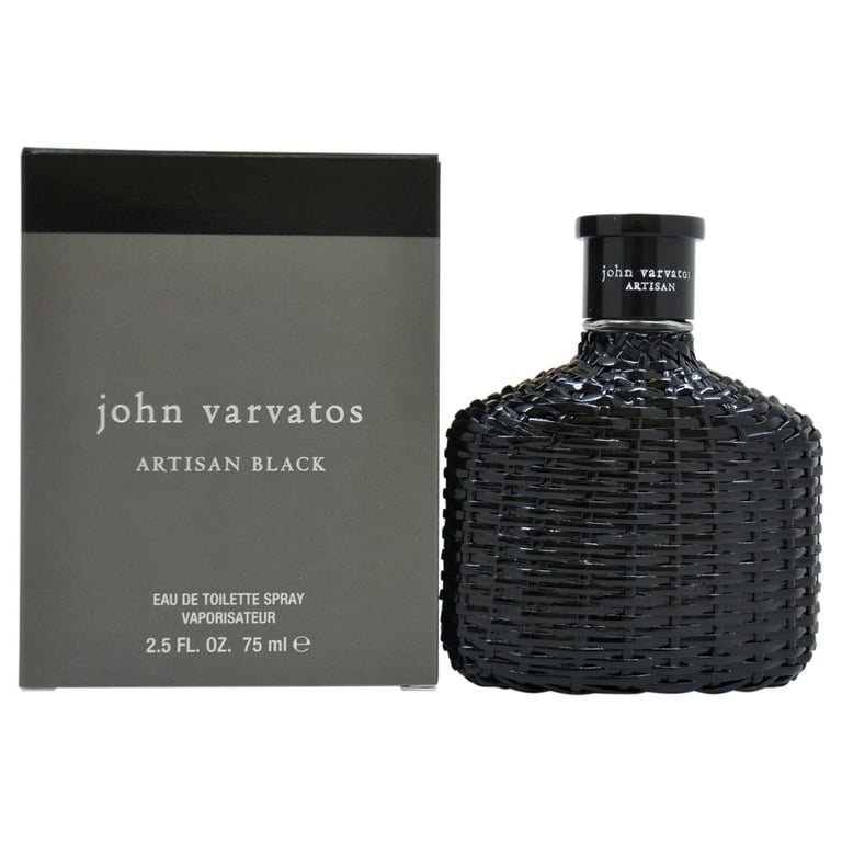John Varvatos Artisan Black Cologne for Men, 2.5 oz, Woody
