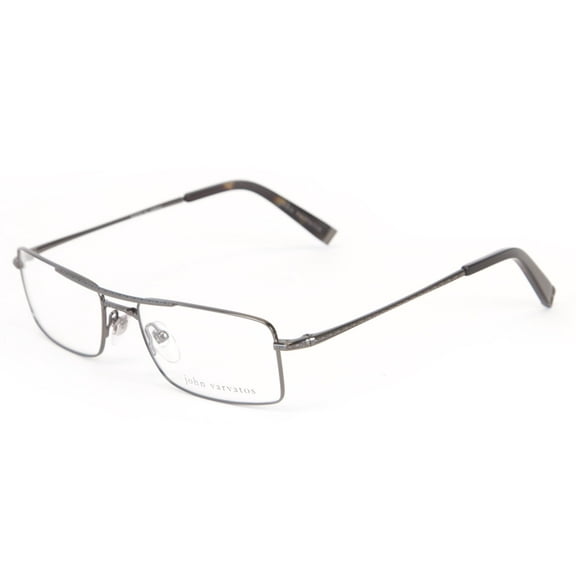 John Varvatos Brow Bar Eyeglass Frames V138 54mm Gunmetal