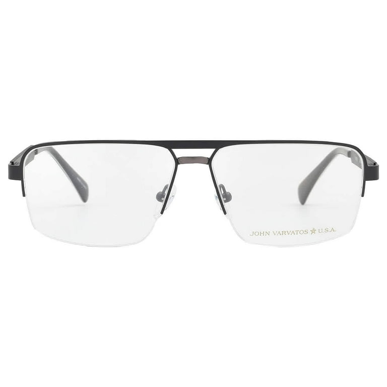 John Varvatos Demo Navigator Men's Eyeglasses VJVC005 BLA 57