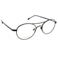 thumbnail image 1 of John Varvatos Demo Round Men's Eyeglasses V158 BLA 51, 1 of 5