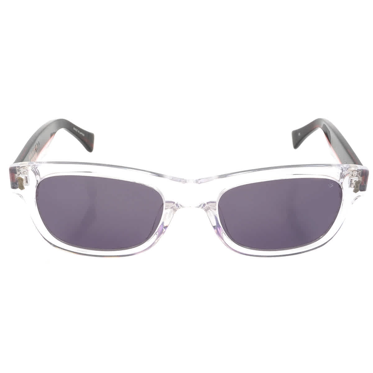 John Varvatos Grey Square Men's Sunglasses V538 CRY 52