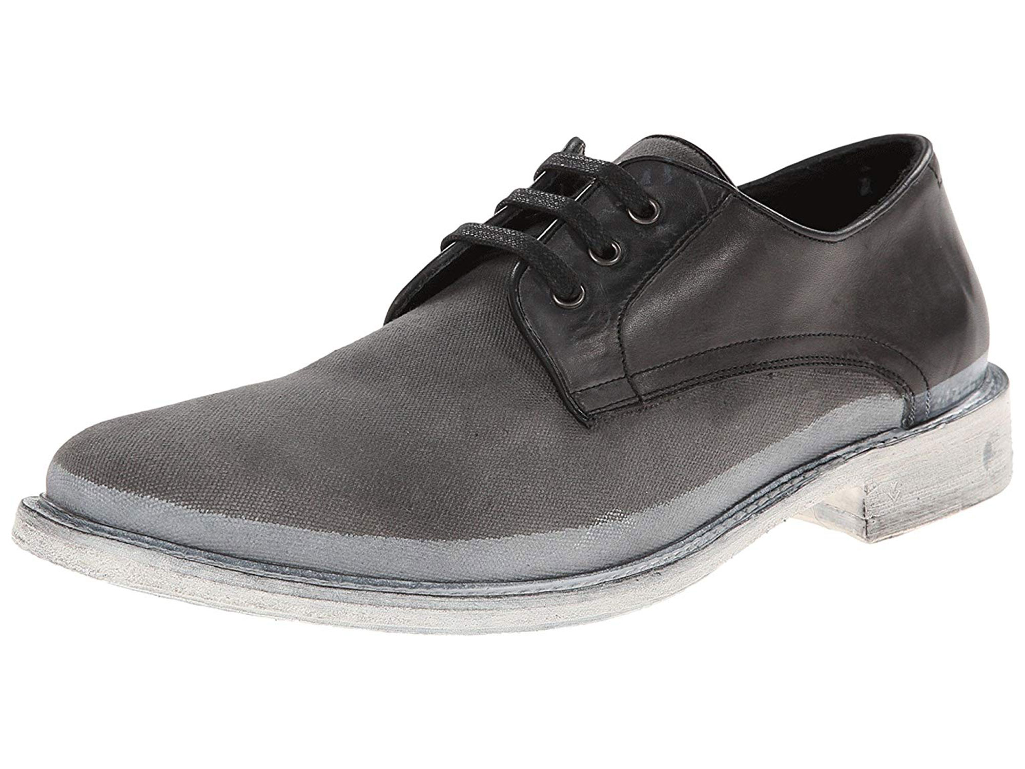 John Varvatos Men s College Derby Oxfords US 13 Coal