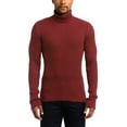 thumbnail image 1 of John Varvatos PICANTE Portland Mercerized Cotton Rib Turtleneck, US X-Large, 1 of 4