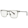 thumbnail image 1 of John Varvatos Square Titanium Metal Mens Eyewear Frame V182 Gunmetal 55mm, 1 of 7
