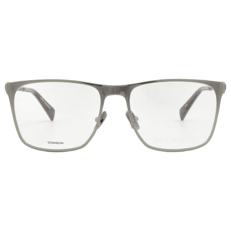 Mens Square Eyeglass Frames John Varvatos Square Titanium Metal