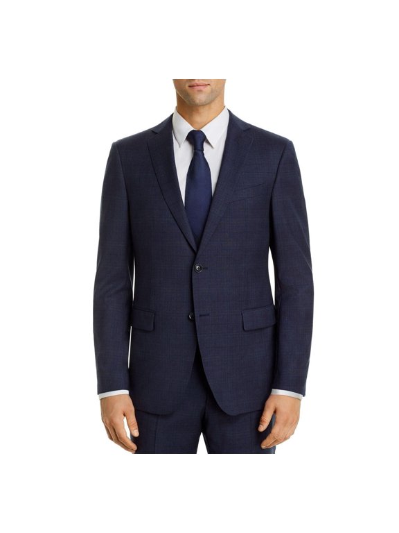 Star USA Bleecker Tonal Plaid Slim Fit Jacket Sport Coat 46 R 46R