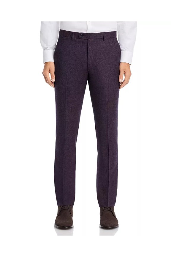 Star Usa Mens Slim fit Dress Pants SIZE 30 Purple Stretch