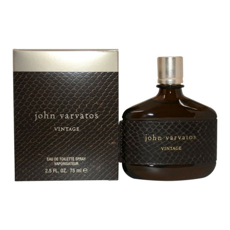 John Varvatos Vintage Eau de Toilette Perfume Spray for Men 2.5 oz