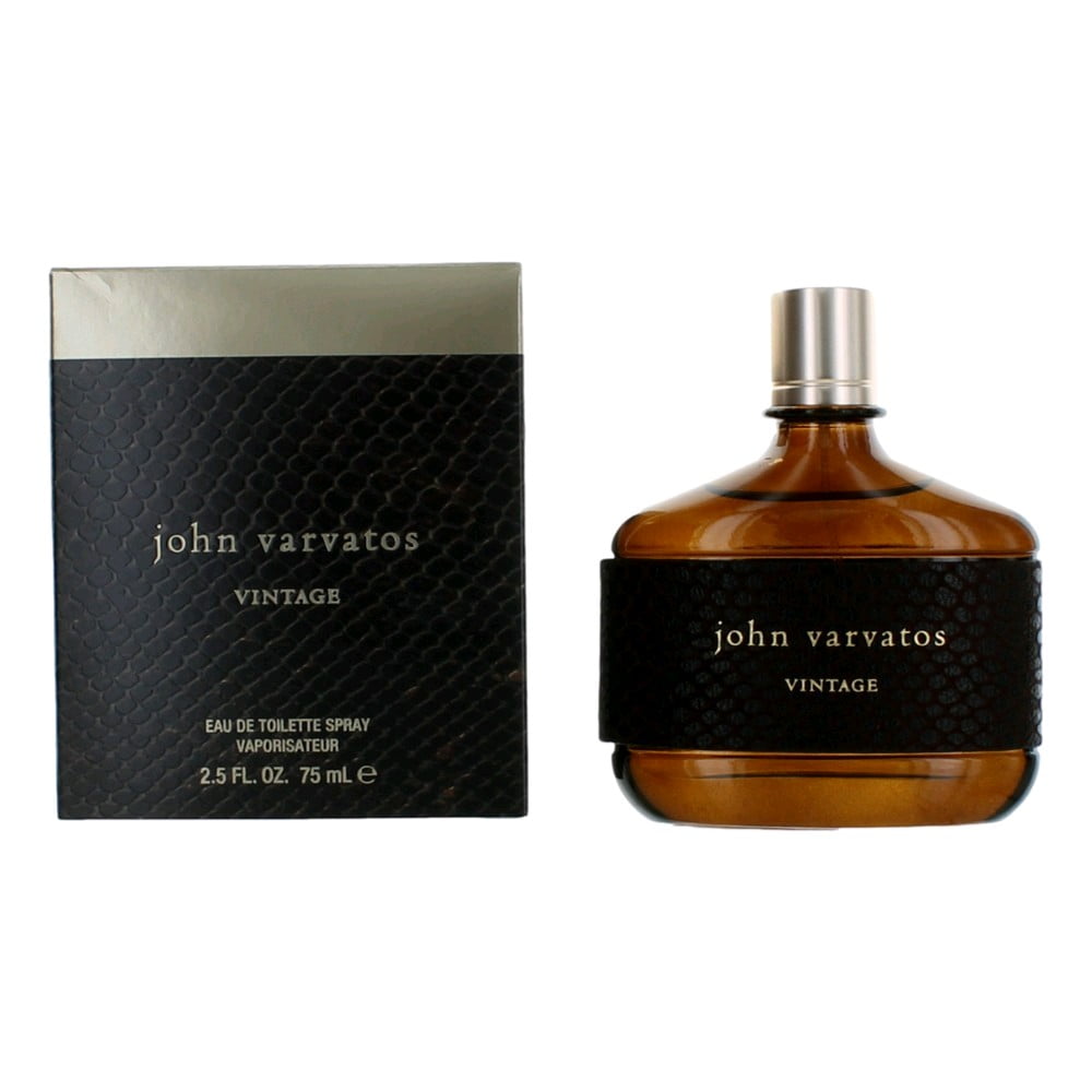 John Varvatos Vintage Eau de Toilette Perfume Spray for Men 2.5 oz