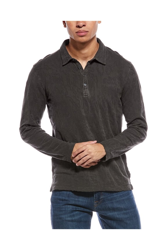 mens Adam Polo Shirt, s, Grey