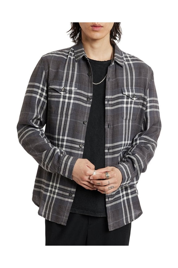 mens Dale Yarn Dye Sport Shirt, m