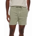 thumbnail image 1 of John Varvatos mens  Daryl Linen-Blend Drawstring Short, 34, Green, 1 of 4
