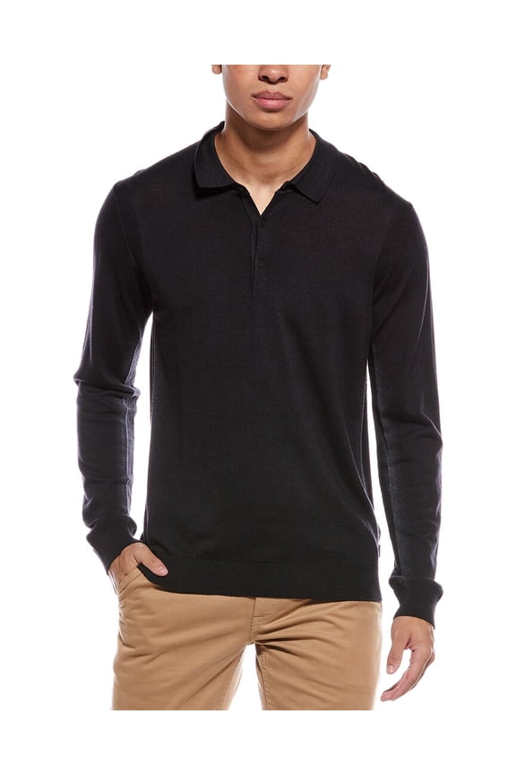 mens Gustave Magic Wash Wool-Blend Sweater, m, Black