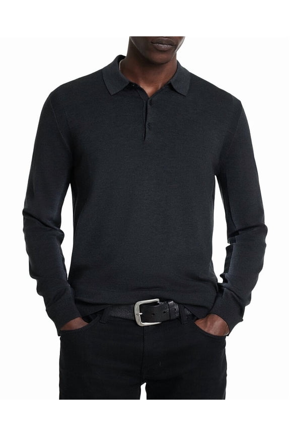 mens  Gustave Magic Wash Wool-Blend Sweater, m, Grey