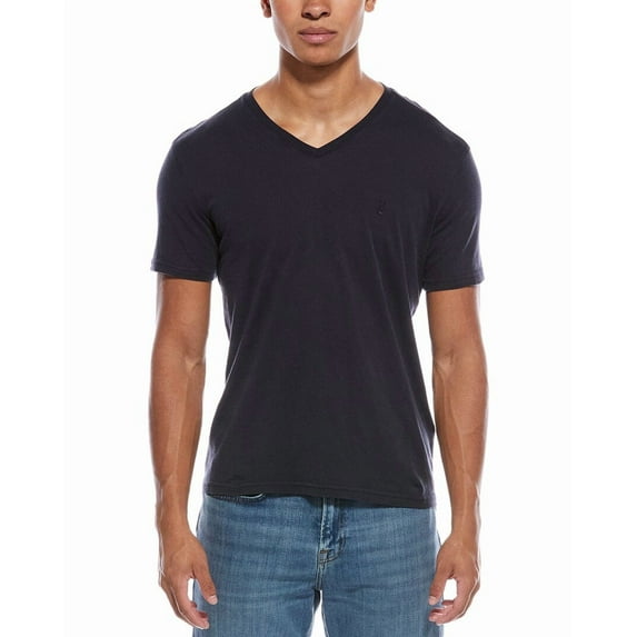 John Varvatos mens Nash T-Shirt, l, Blue