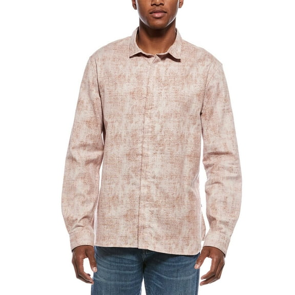 John Varvatos mens Over Shirt, m