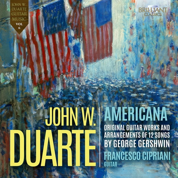Francesco Cipriano - Duarte: Americana, Original Guitar Works and Arrangements of 12 Songs by Gershwin - Music & Performance - CD