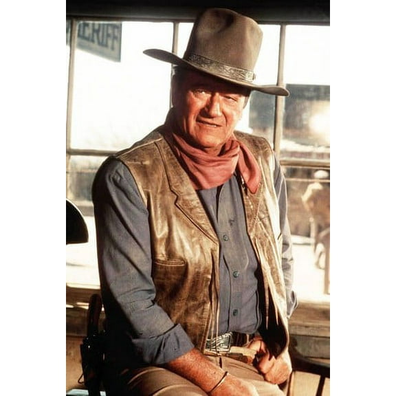 John Wayne 24x36 Poster tough pose of Duke as Chisum